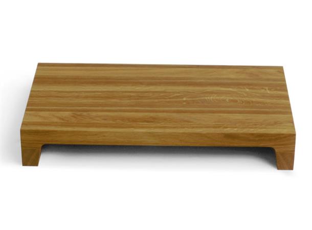 Buffetblokk M 530x325x80mm Eik Heltre - Næringsmiddelgodkjent